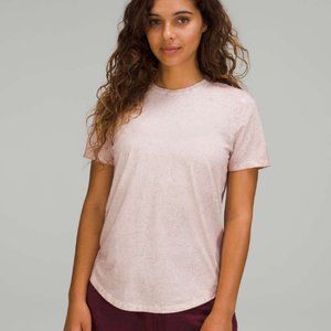 Lululemon Love Crew T-Shirt Summit Wash Smoky Topaz Size 10